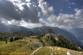 Vista dal Sas de la Cruz
